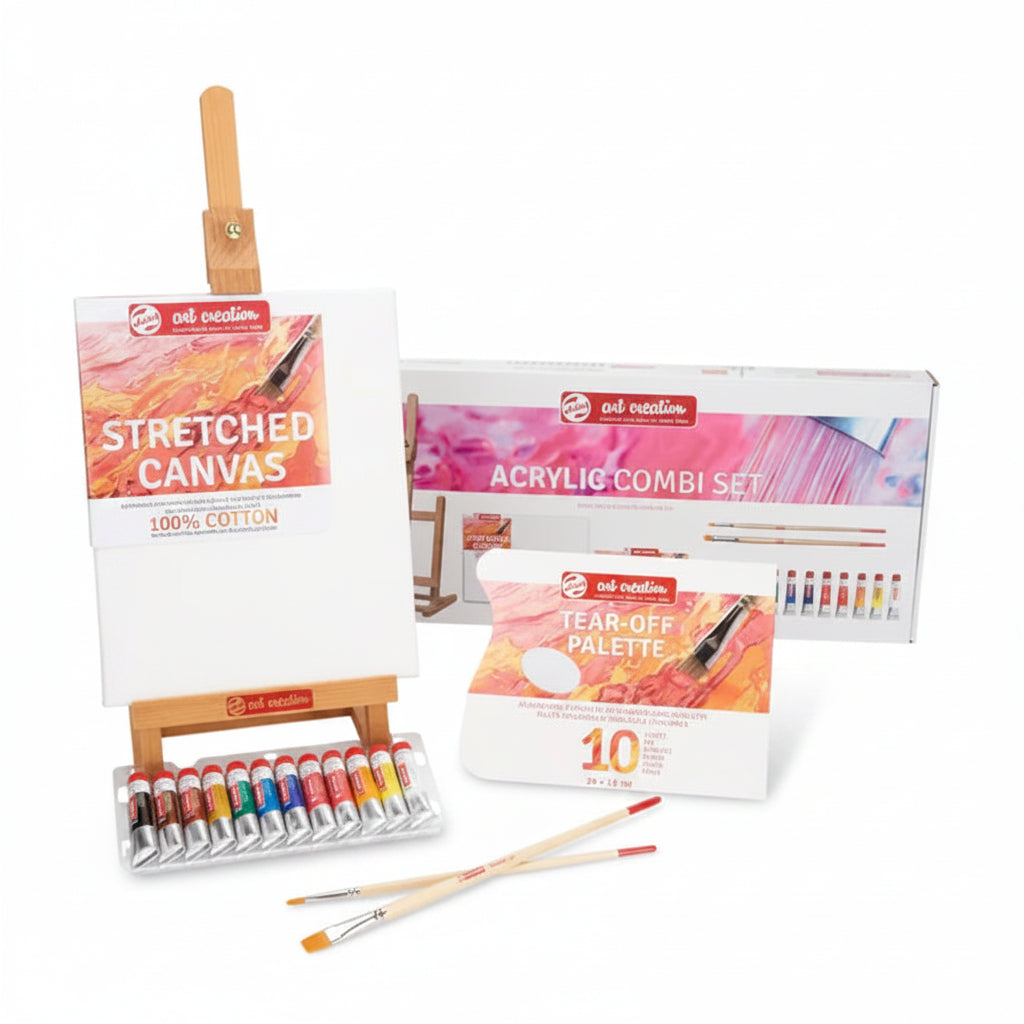 Coffret Acrylique Talens Art Création – 12 Tubes + Accessoires