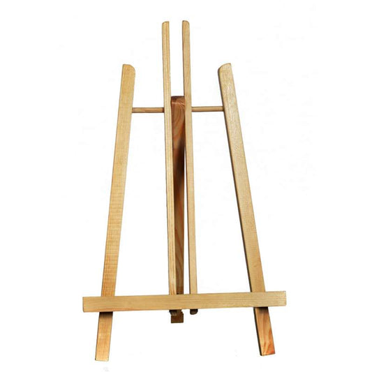 Chevalet de Table en Bois Rouge - Taille 40cm