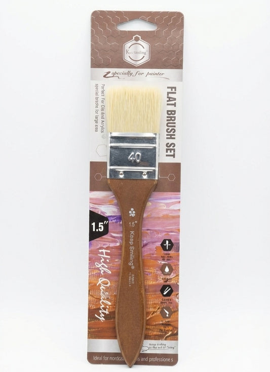 Pinceau Plat Spalter N°40 Acrylique Huile - Pinceau Large Professionnel Tunisie - PIGMA