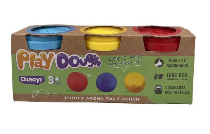 Pâte à Modeler Parfumée 3 Couleurs - Jeu Créatif Enfant Tunisie