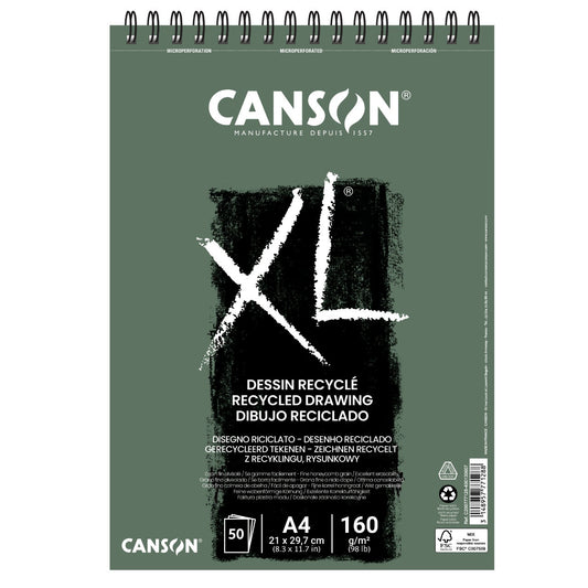 Bloc de Croquis XL Recyclé A4 160g – Canson